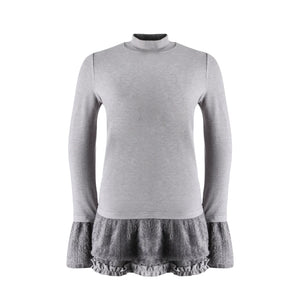 Lamb Wool Two-Piece Sweater Set-Up