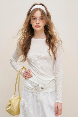 Lattice Loungewear Top