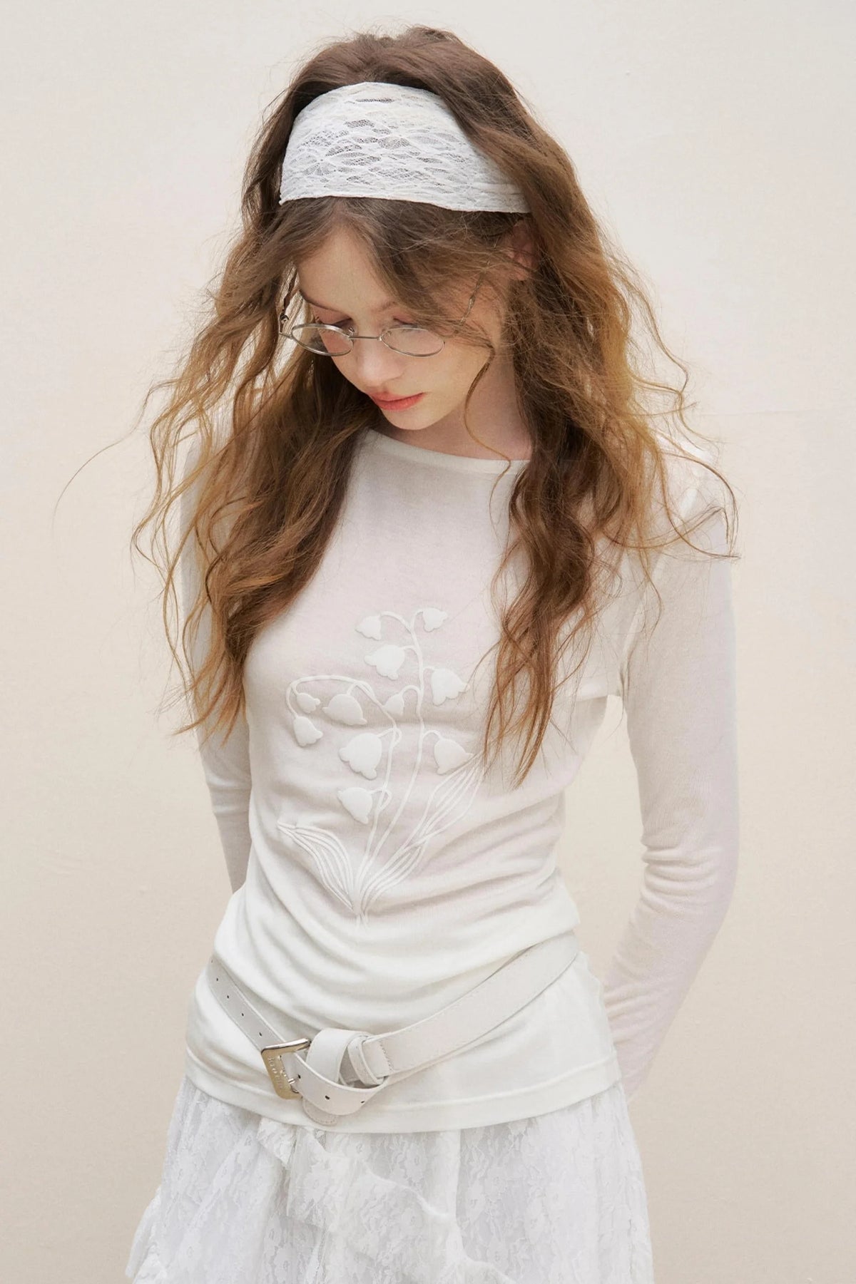 Lattice Loungewear Top