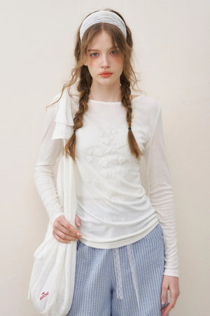 Lattice Loungewear Top