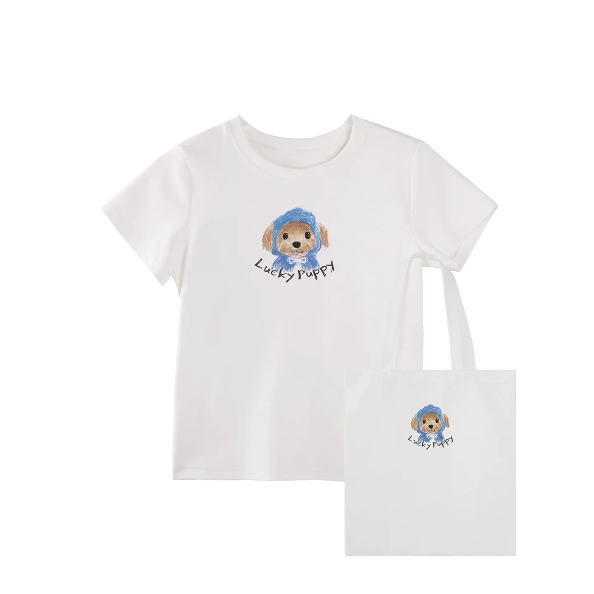 Layered Bloomers T-Shirt-Skirt Set-Up