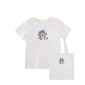 Layered Bloomers T-Shirt-Skirt Set-Up