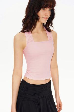 Layered Halter Neck Top