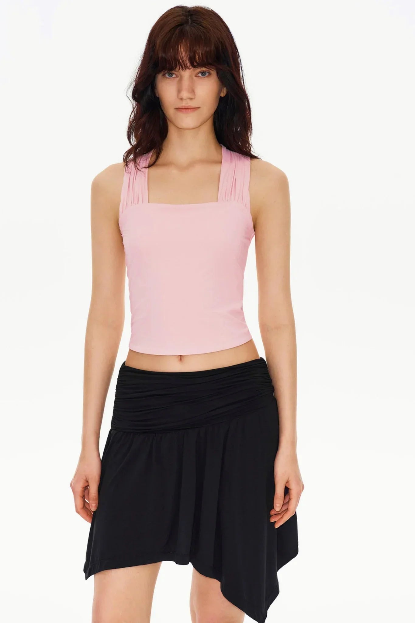 Layered Halter Neck Top