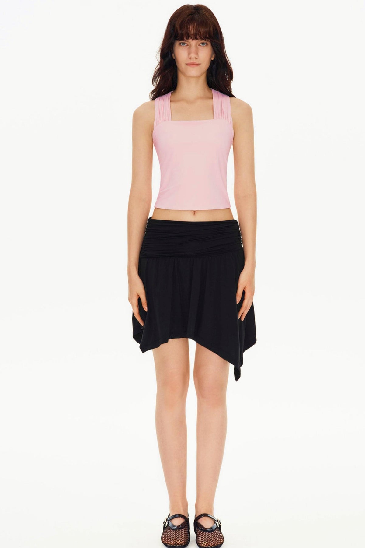 Layered Halter Neck Top