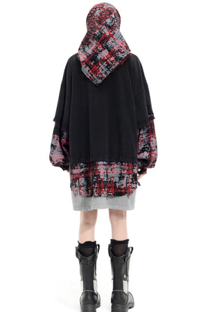 Layered Hooded T-shirt