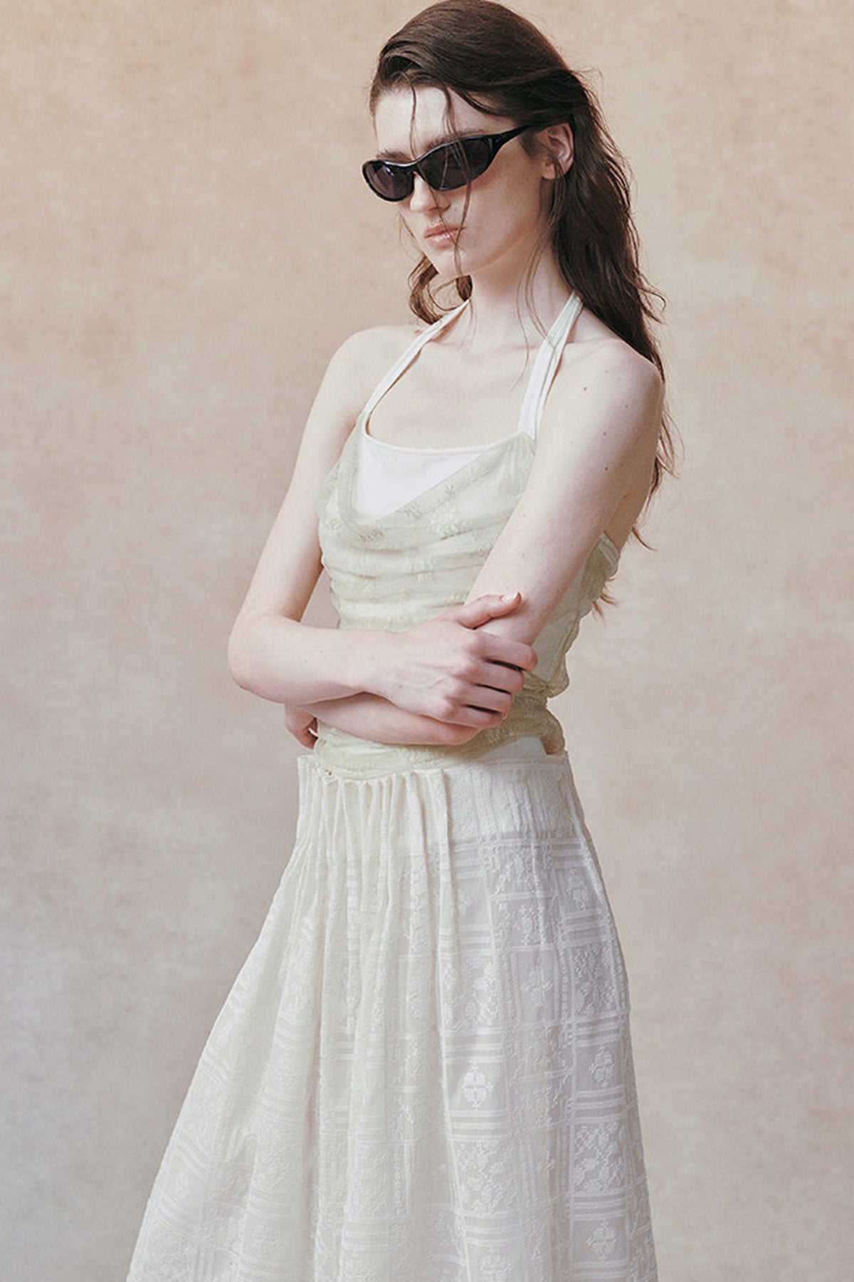Layered-Look Halter Top