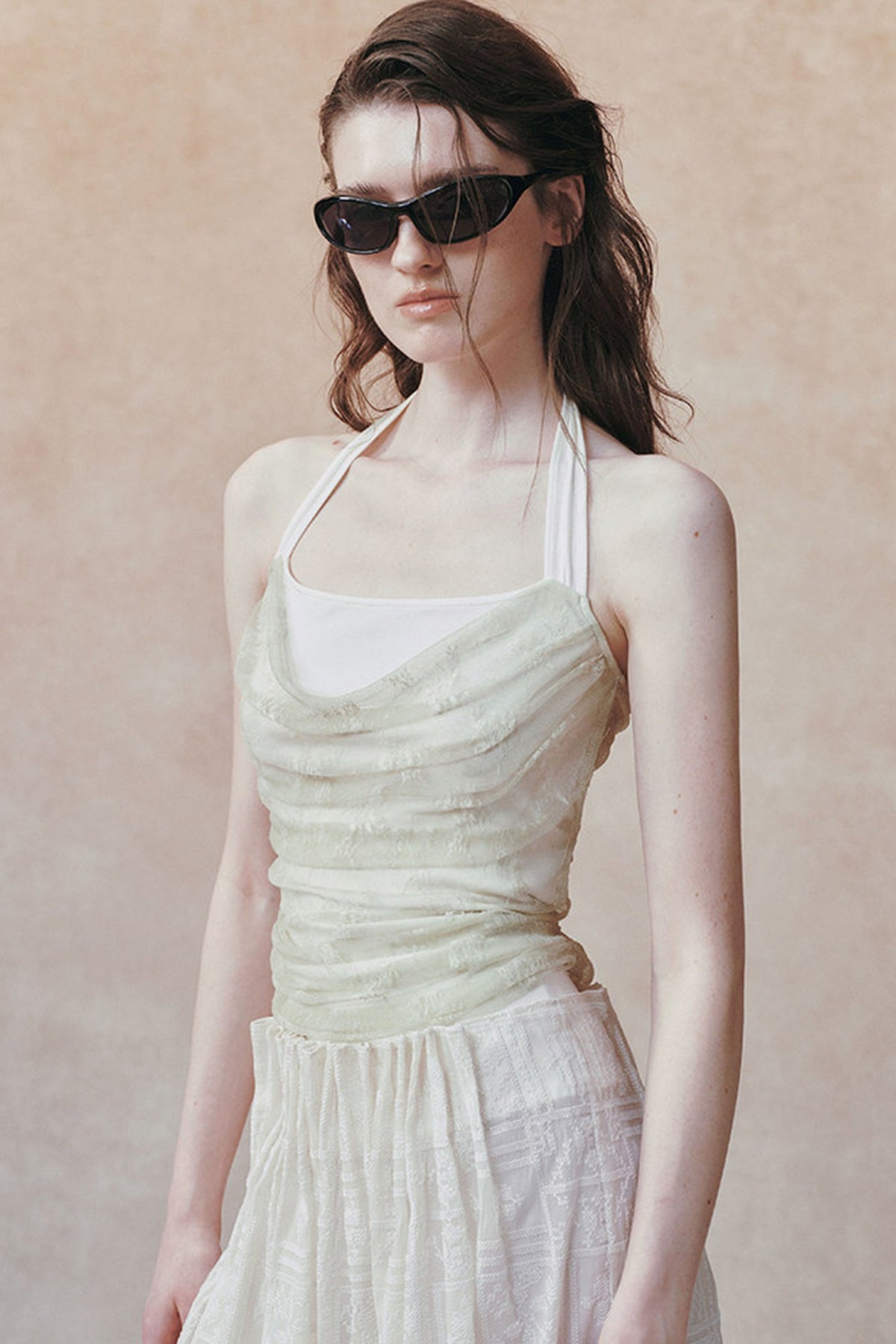 Layered-Look Halter Top