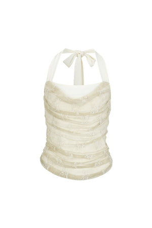 Layered-Look Halter Top