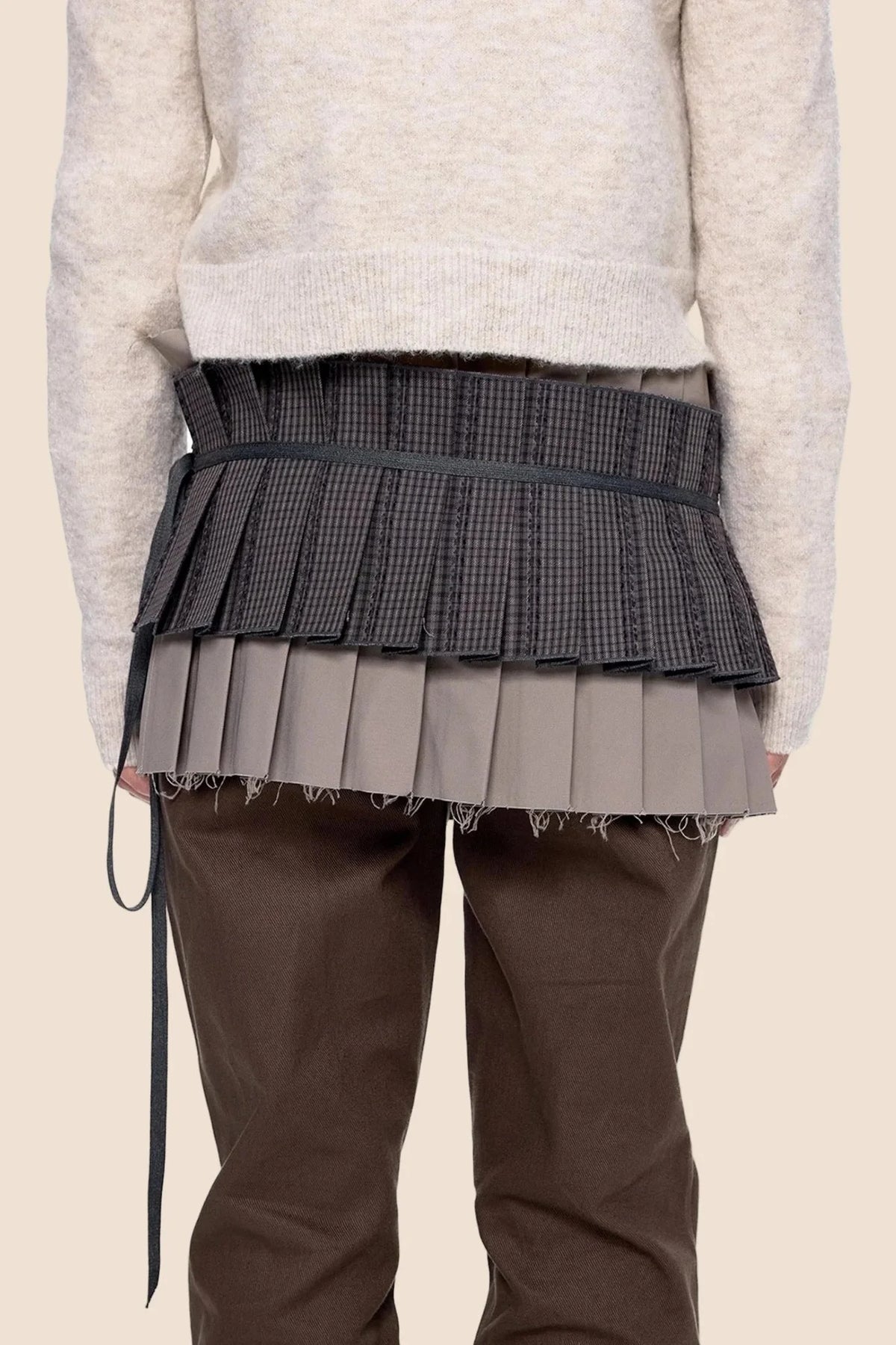 Layered Patchwork Skirt