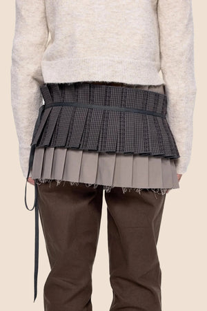 Layered Patchwork Skirt