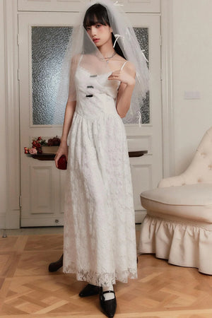 Layered Vintage Lace Dress Set-Up