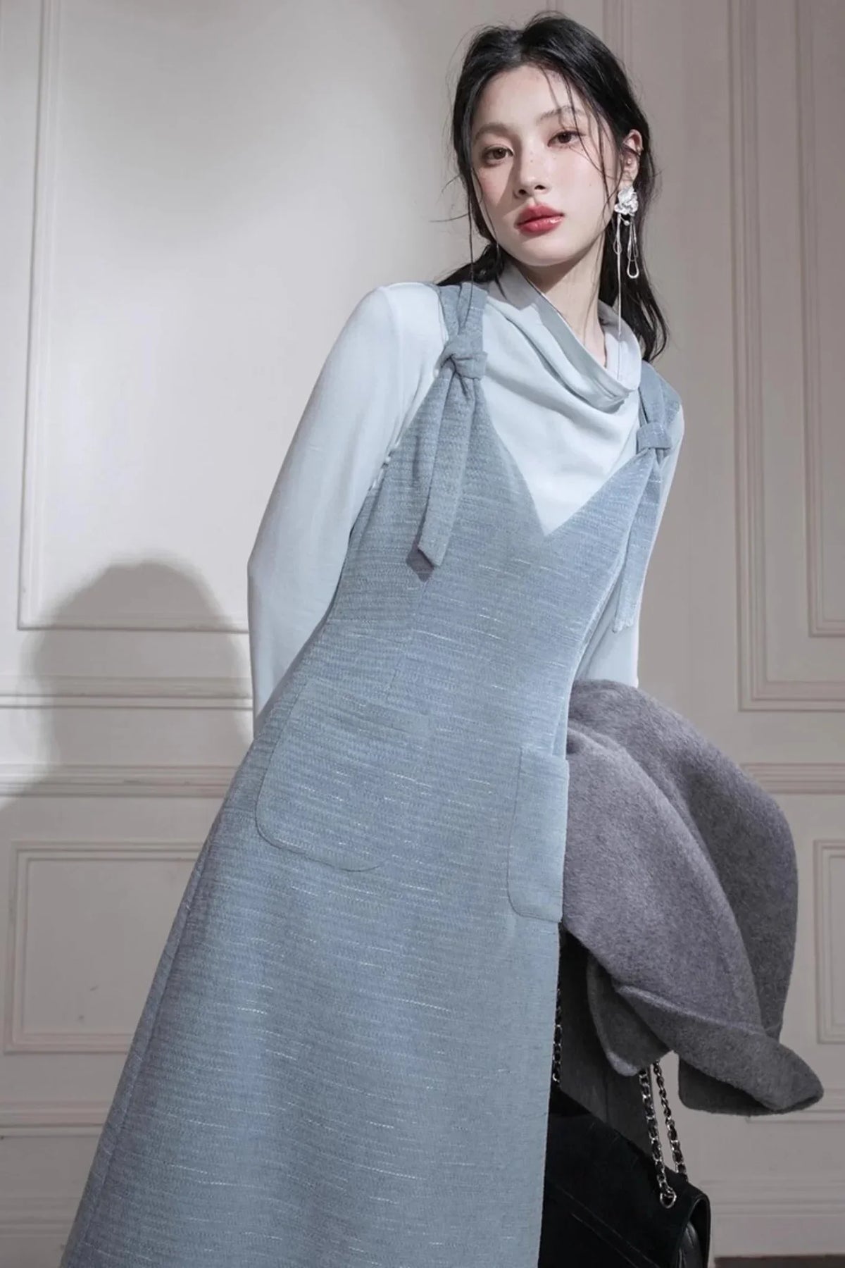 Layering Philosophy Chenille Tank Dress