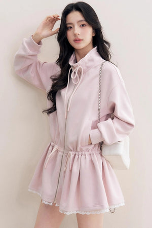 Lazy Casual Sweatshirt Dress