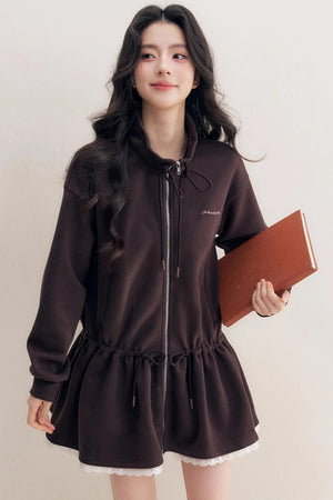 Lazy Casual Sweatshirt Dress