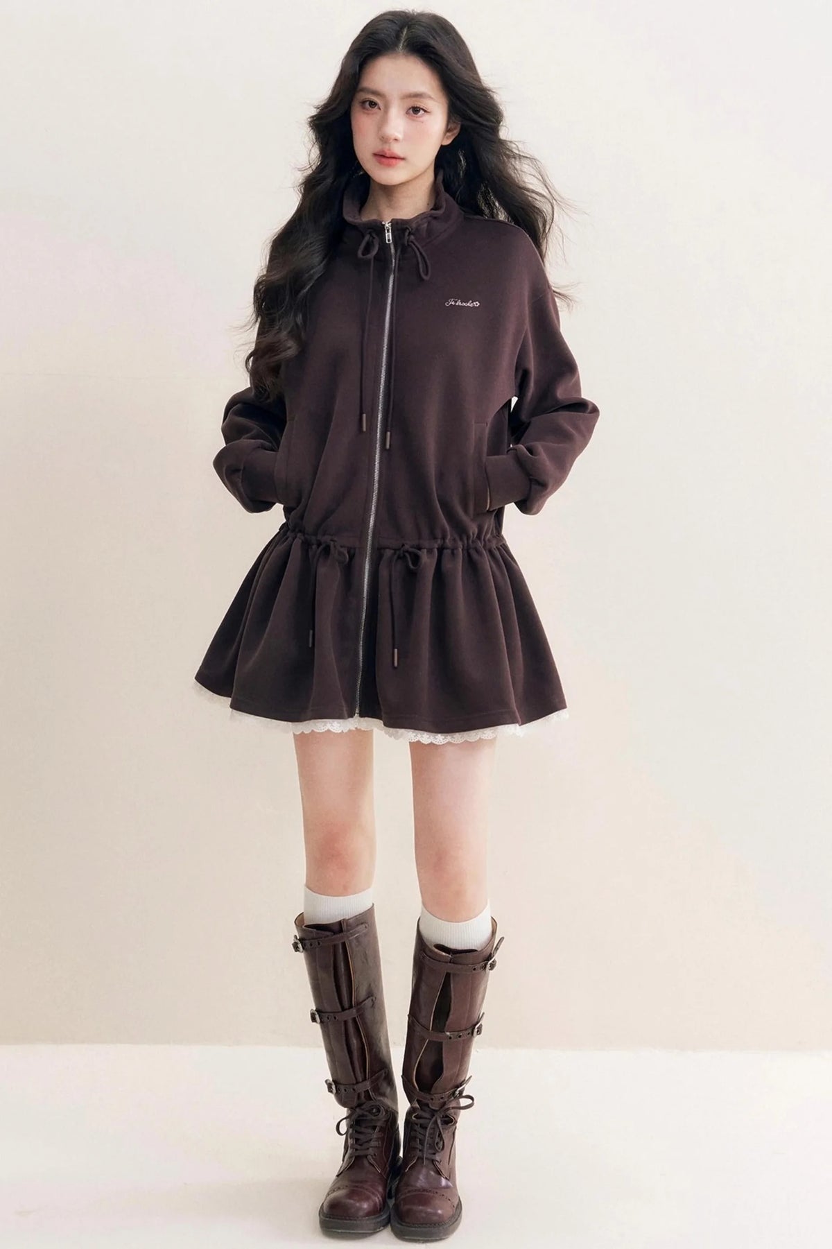 Lazy Casual Sweatshirt Dress