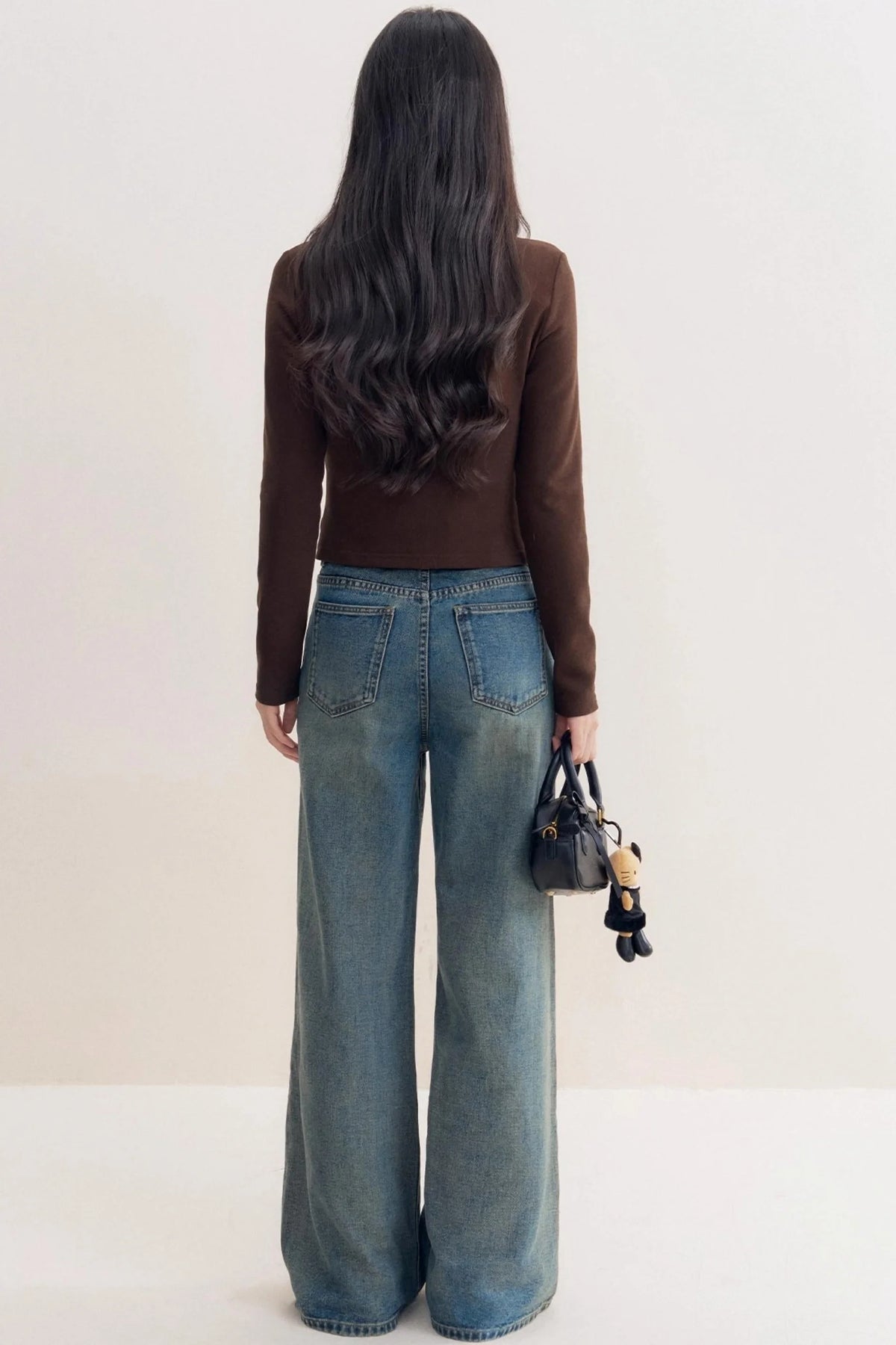 Lazy Cat Leg Jeans Set-Up