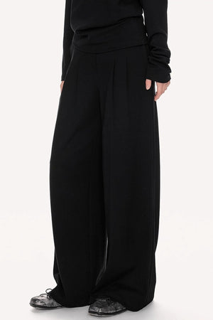 Lazy Shoulder Sweatshirt Set