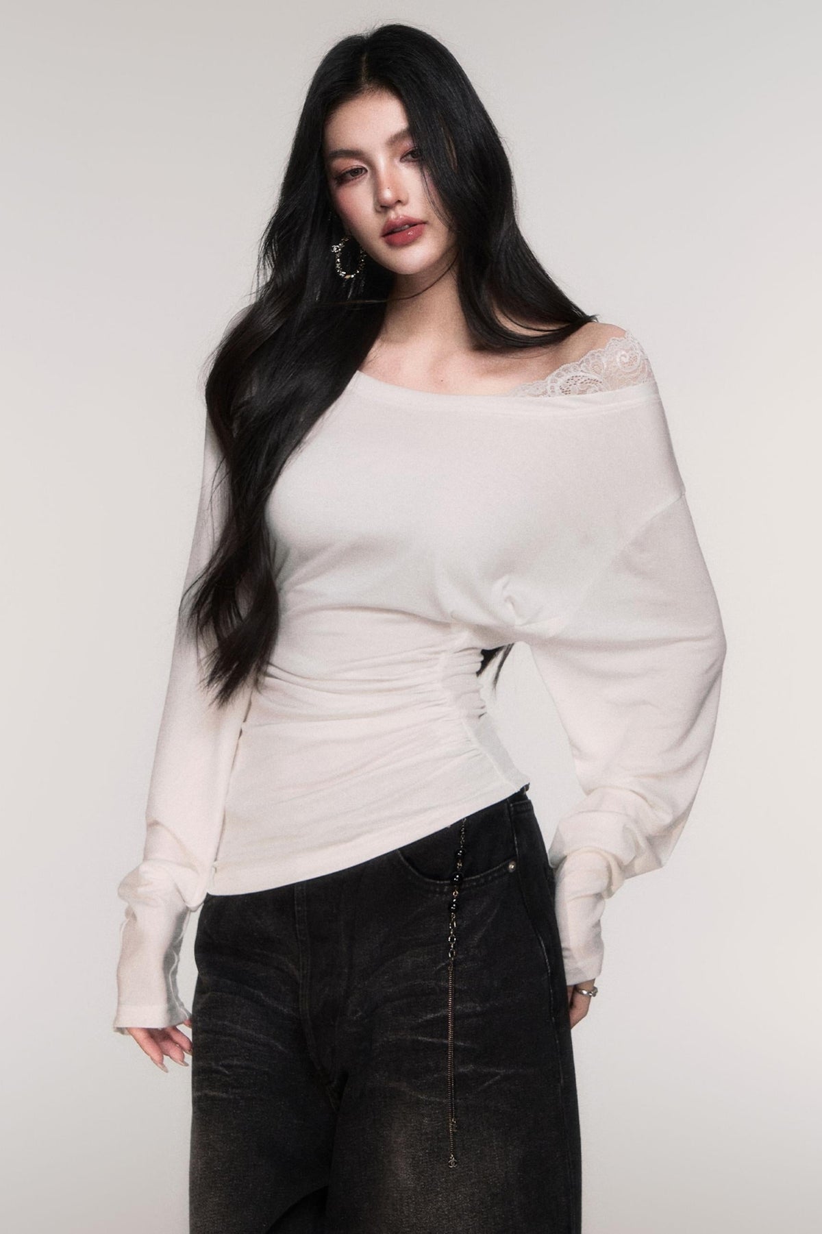 Lazy Sophisticated Lace Top