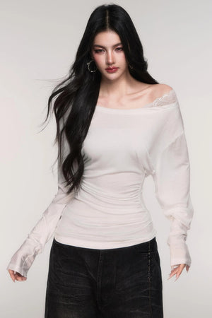 Lazy Sophisticated Lace Top