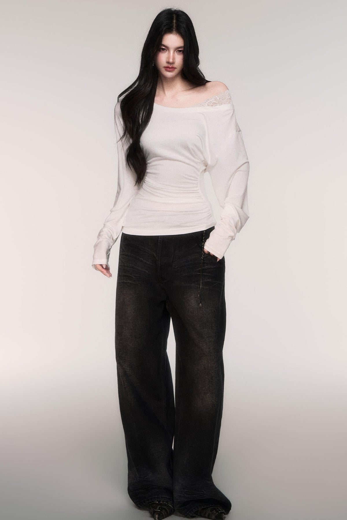 Lazy Sophisticated Lace Top
