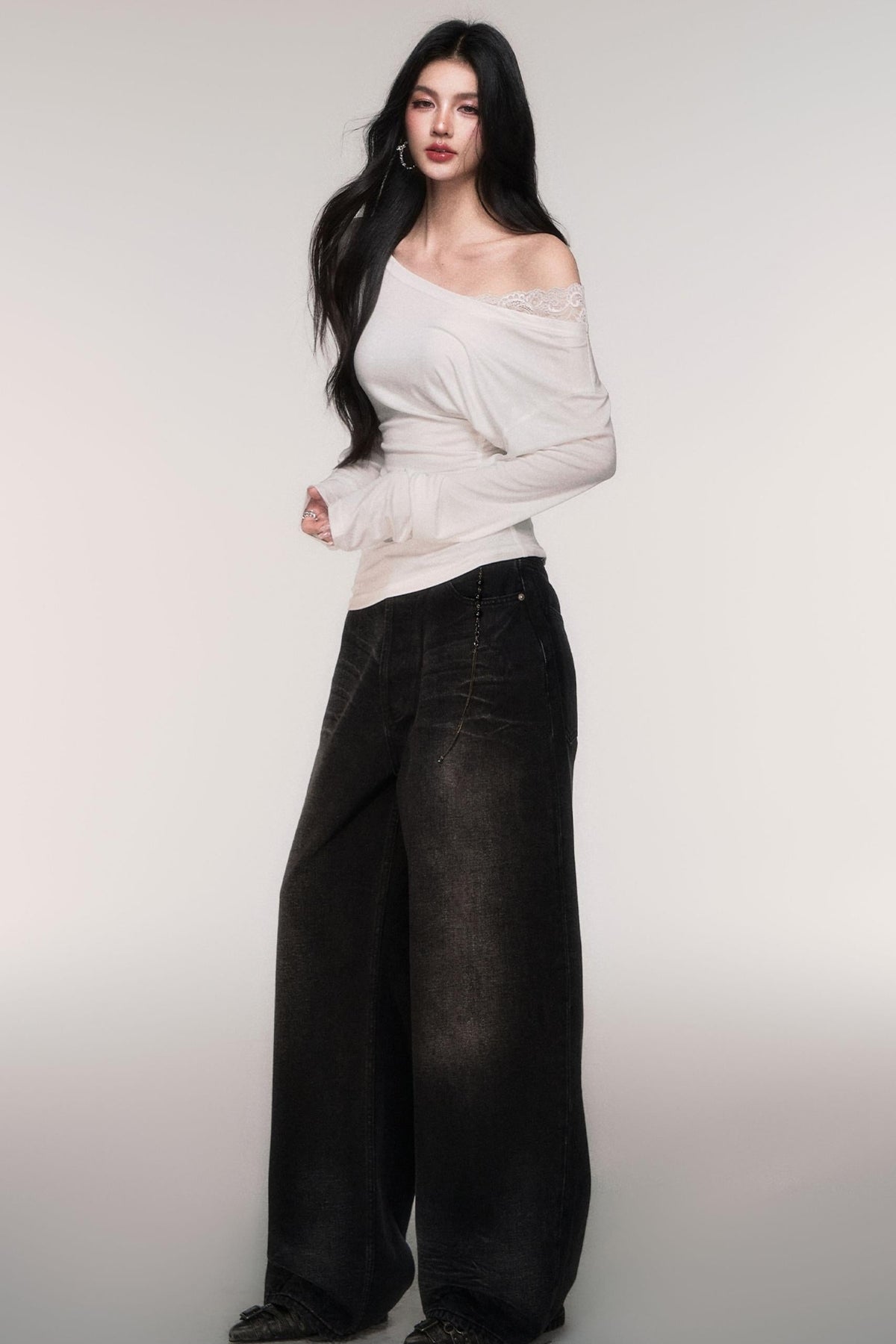 Lazy Sophisticated Lace Top