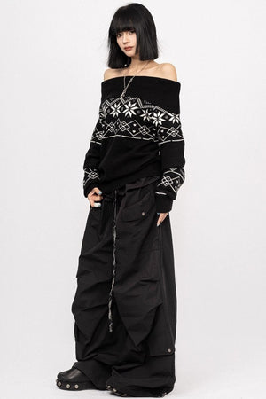 Lazy Spice Jacquard Sweater