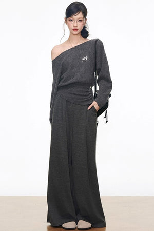 Lazy Style Korean Waist Suit Set-Up