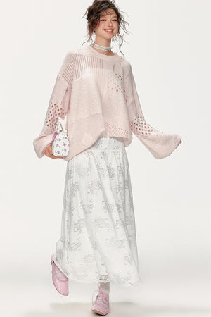 Lazy Sweet Multi-Layered Sweater