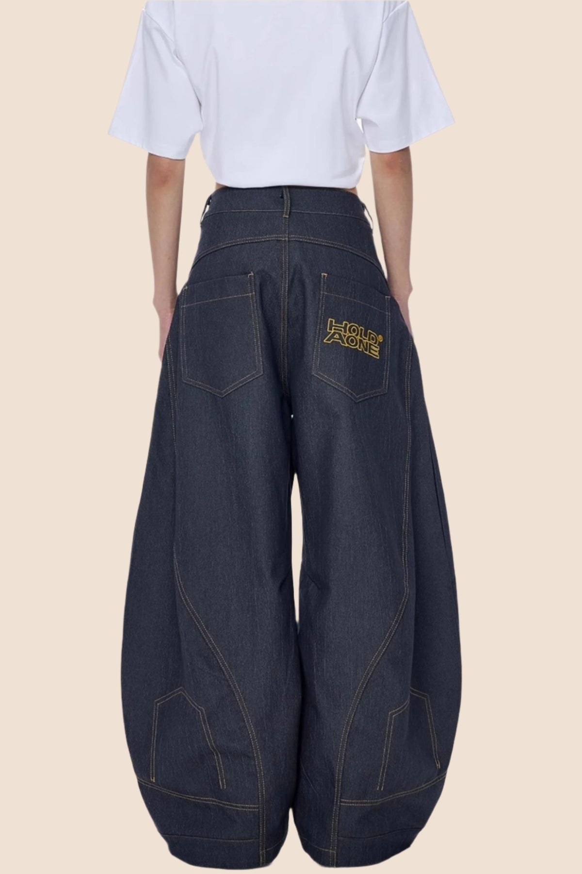 Lazy Wide-Leg Jeans
