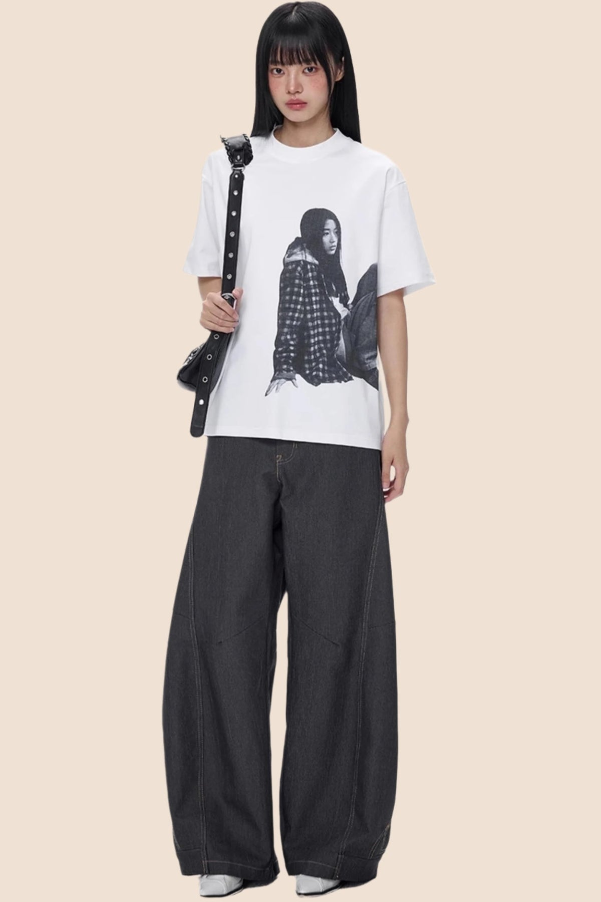 Lazy Wide-Leg Jeans