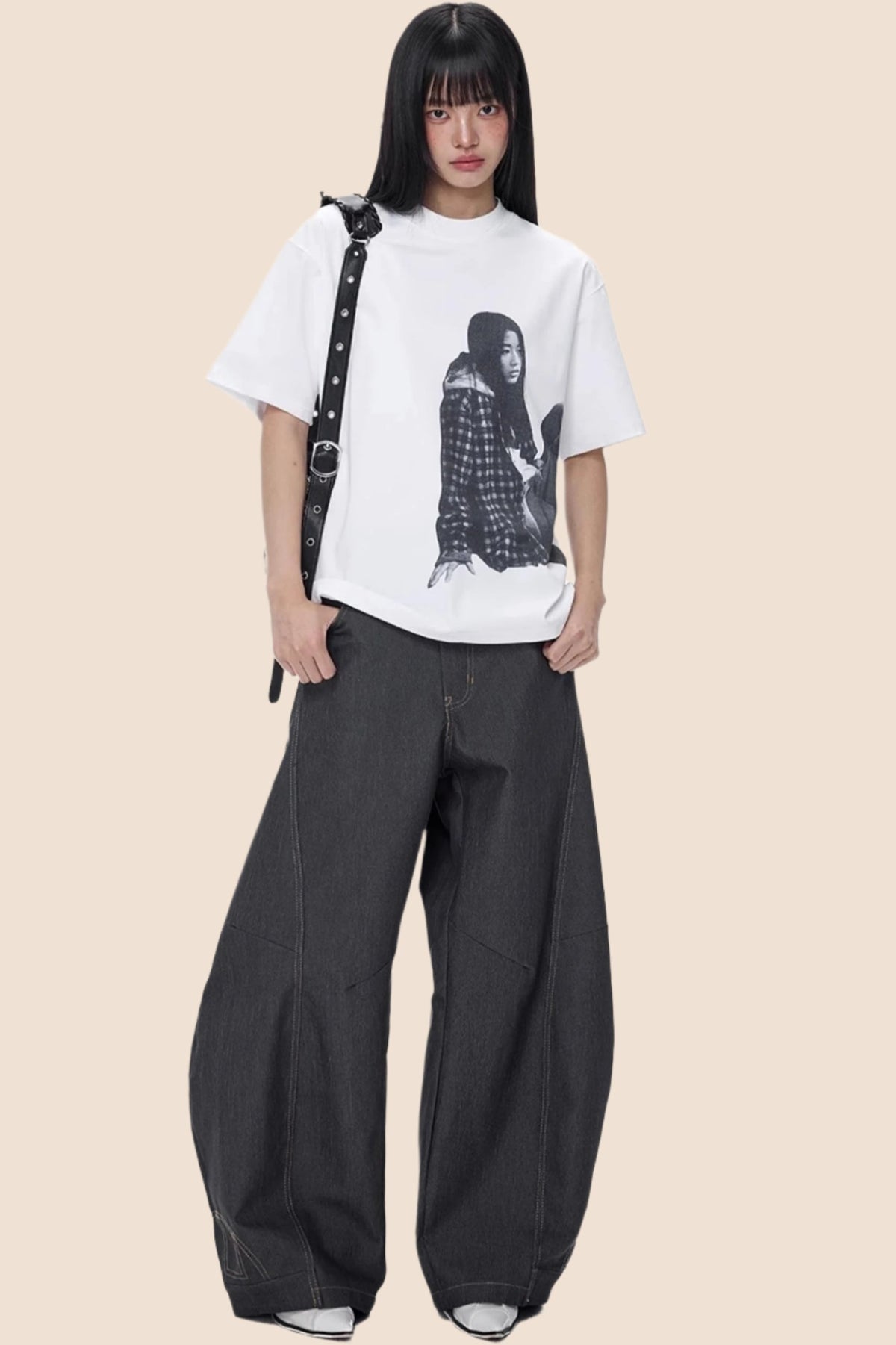 Lazy Wide-Leg Jeans