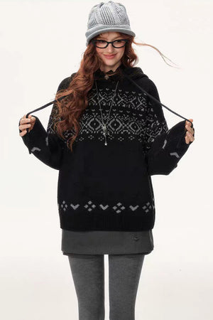 Lazy Wind Vintage Sweater Top