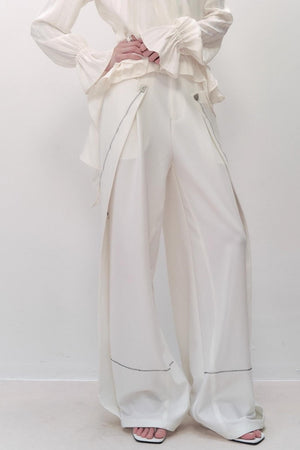 Lazy Wind Wide-leg Pants