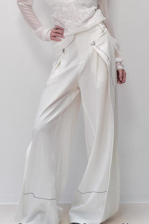 Lazy Wind Wide-leg Pants