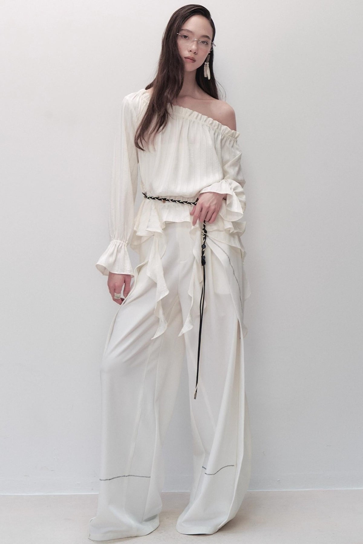Lazy Wind Wide-leg Pants