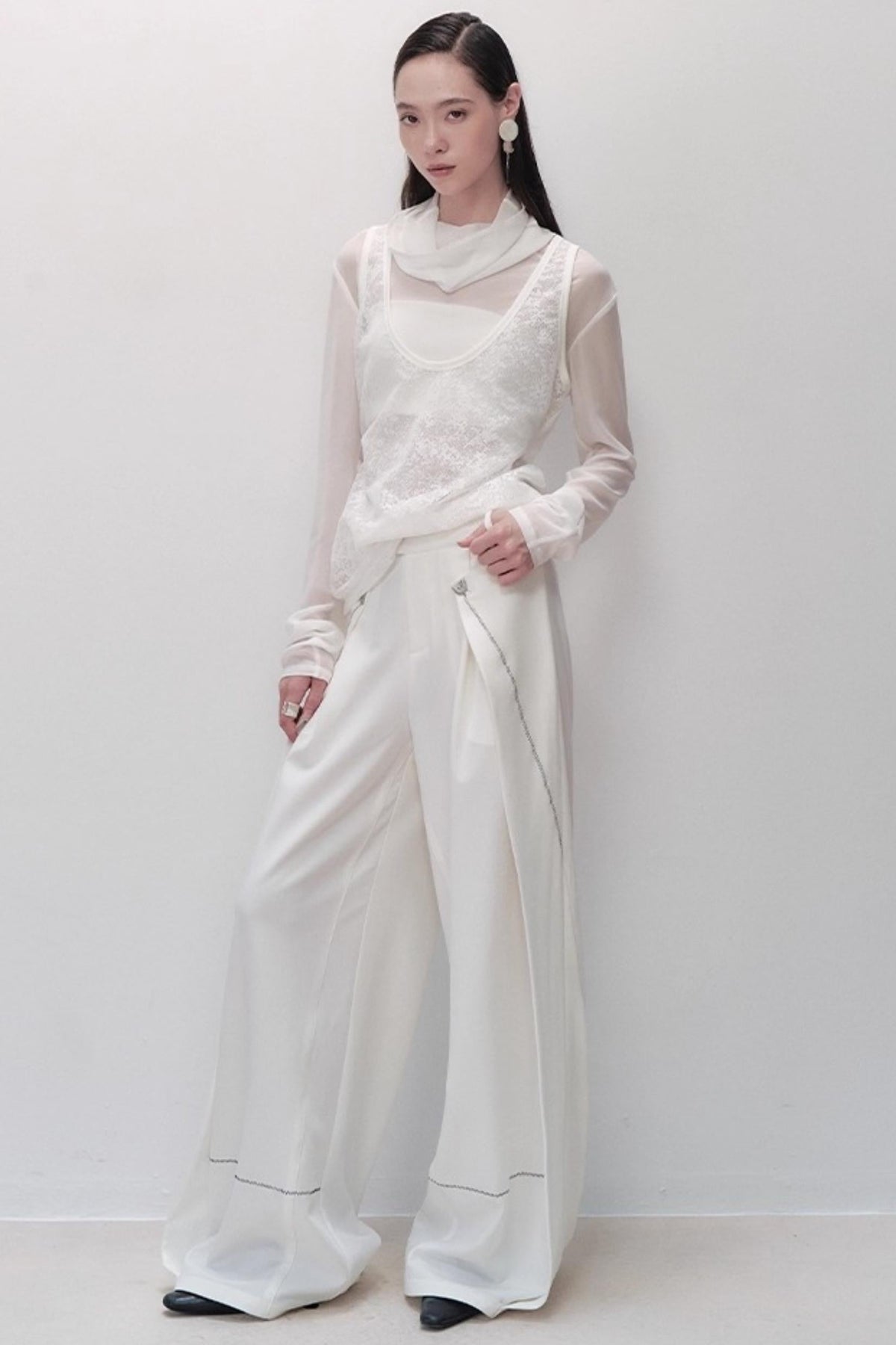 Lazy Wind Wide-leg Pants