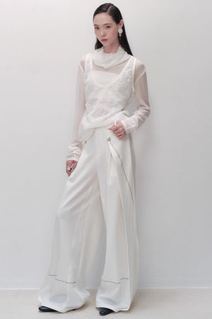 Lazy Wind Wide-leg Pants