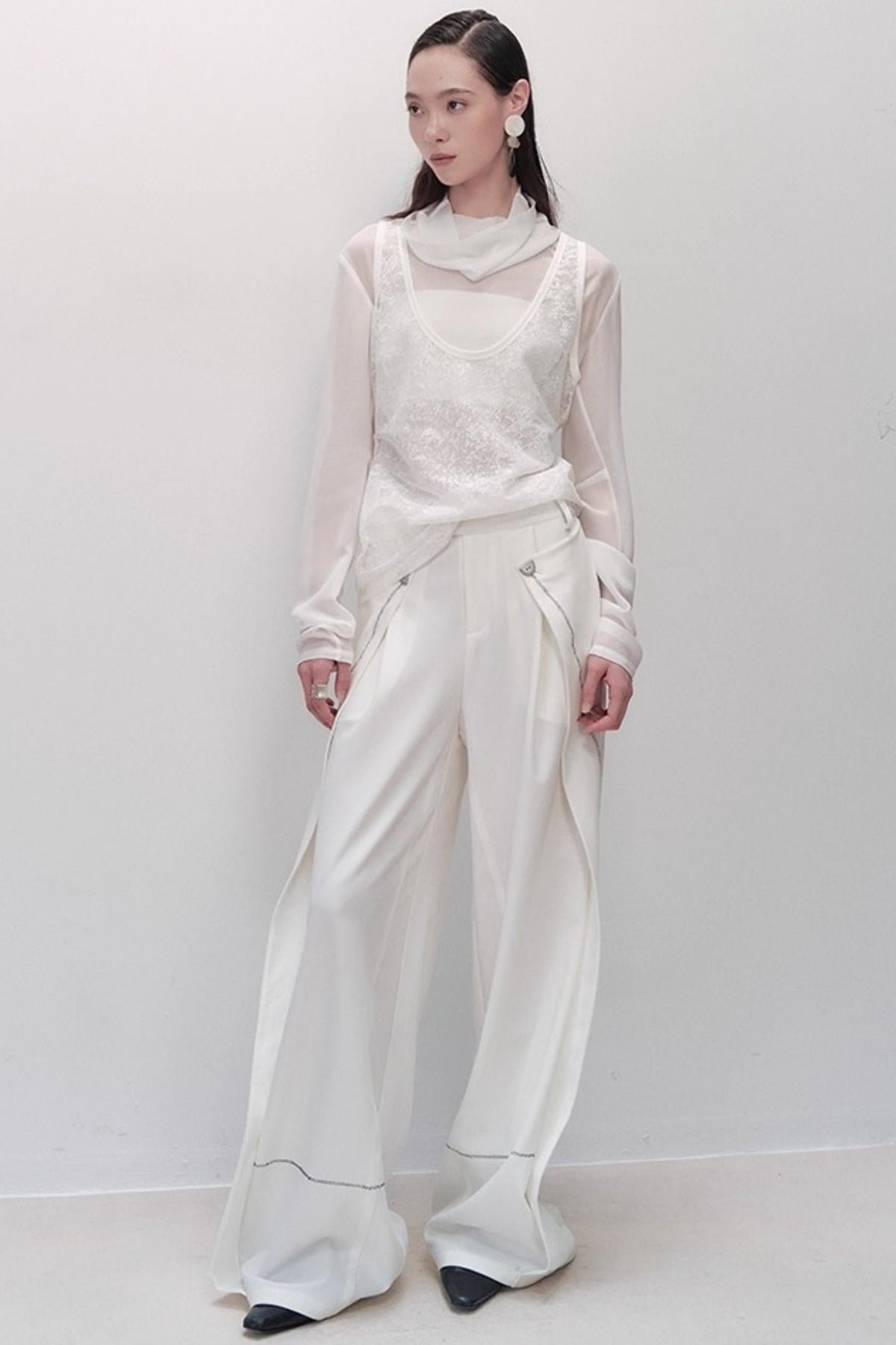 Lazy Wind Wide-leg Pants