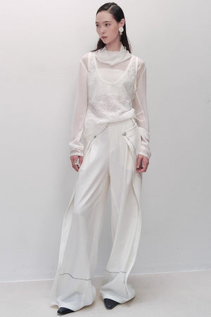 Lazy Wind Wide-leg Pants