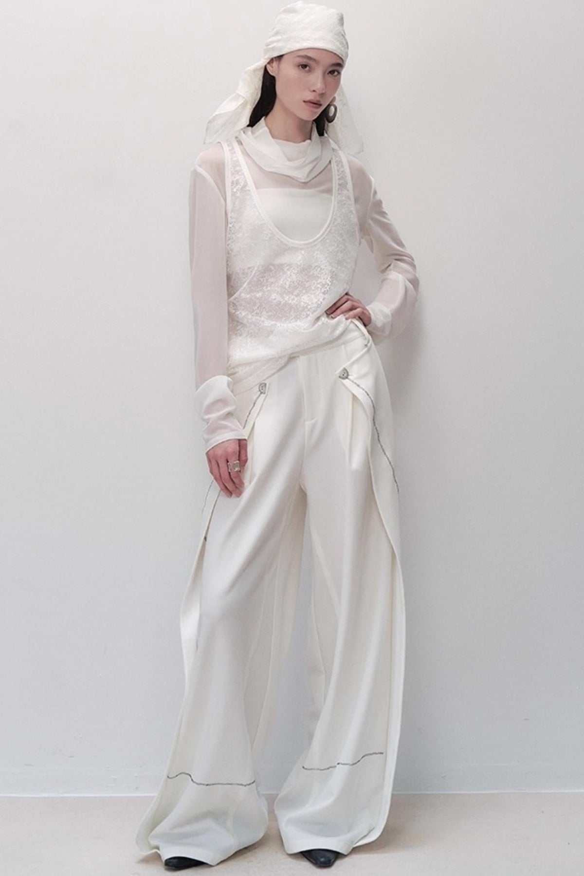 Lazy Wind Wide-leg Pants