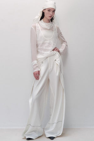 Lazy Wind Wide-leg Pants
