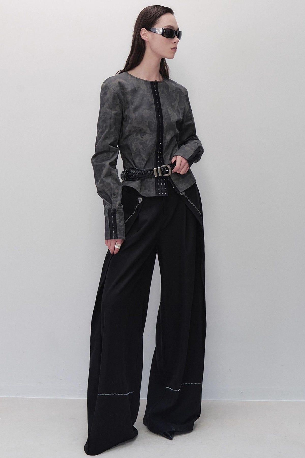 Lazy Wind Wide-leg Pants