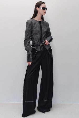 Lazy Wind Wide-leg Pants