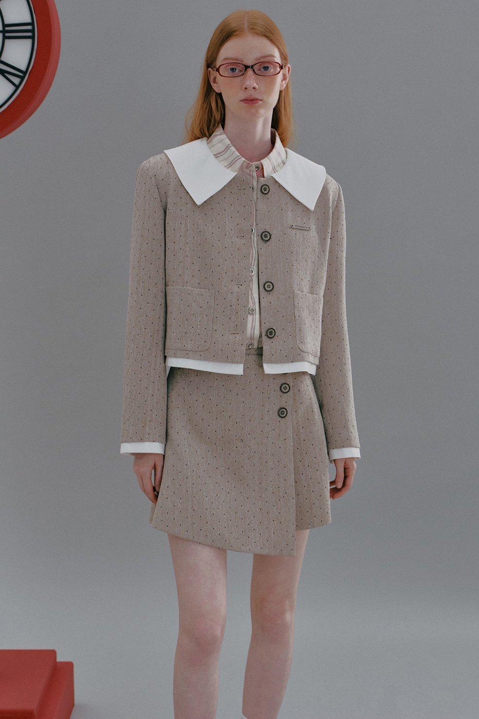 Left Bank Afternoon Polka Dot Jacket