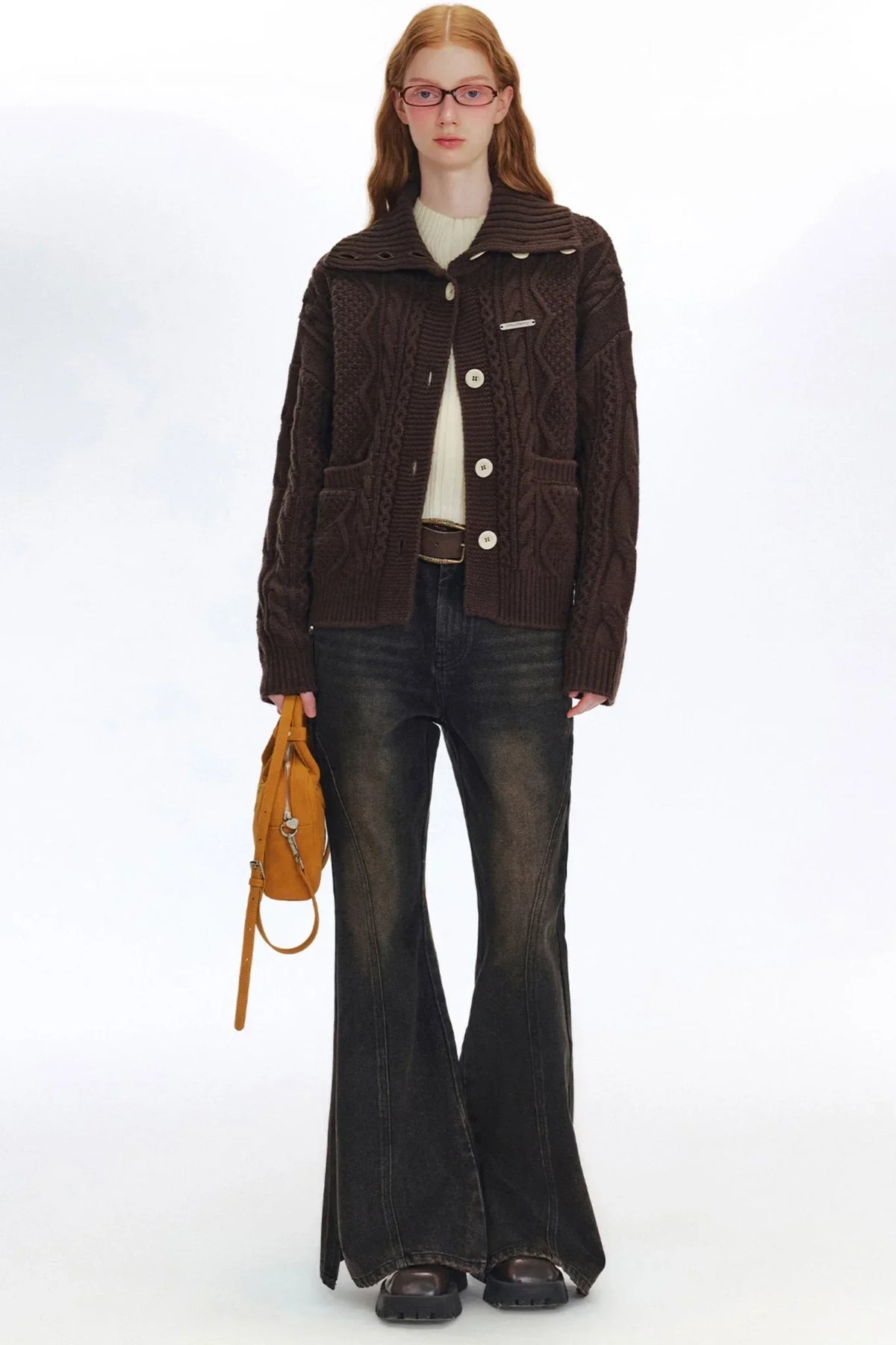 Leg Essence Cheats Flared Denim Pants
