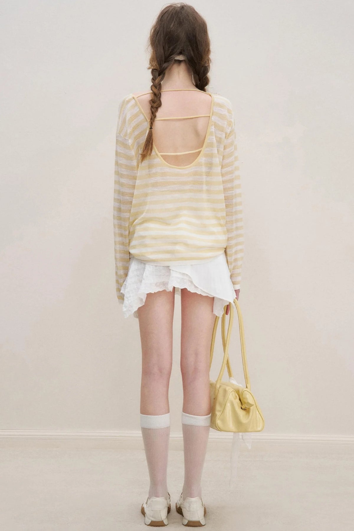 Lemon Stripe Blouse
