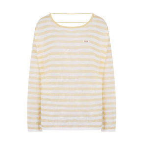 Lemon Stripe Blouse
