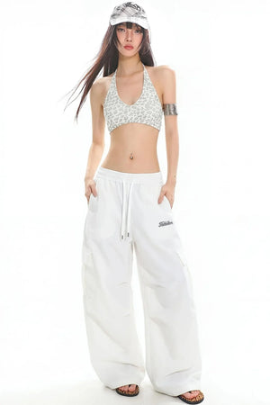 Leopard Print Halter Top