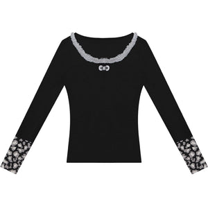 Leopard Print Knitted Sweater